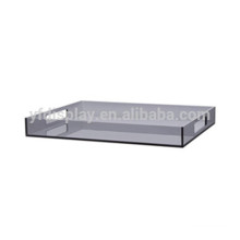 Acrylic Compartment Tray Grey Stacking Acrylic Tray Acrylic Tray